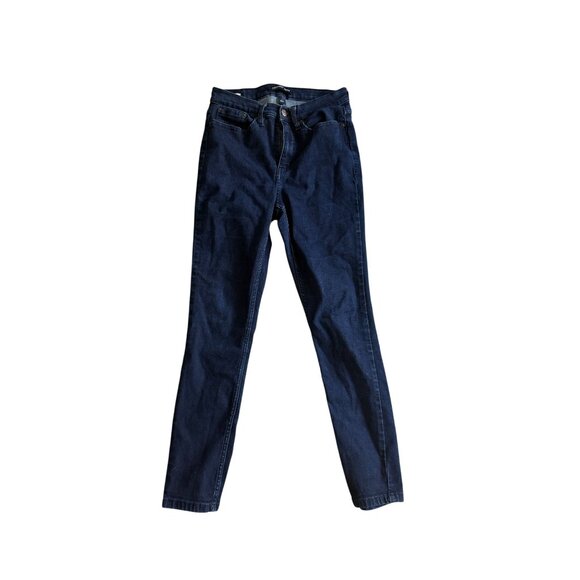 CALVIN KLEIN Dark Wash Skinny Repreve Denim Jeans Size 6 - Picture 3 of 7